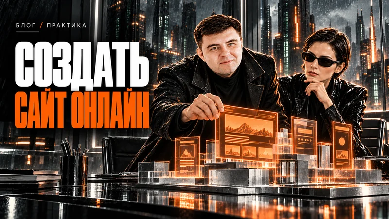 Создать сайт онлайн