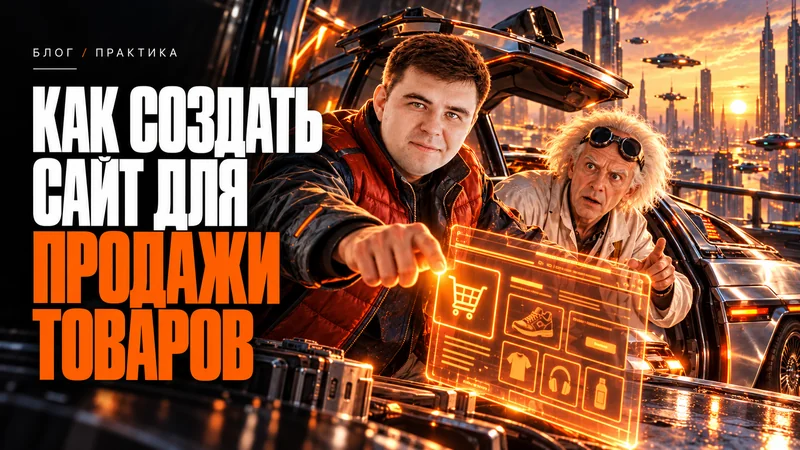 Как создать сайт для продажи товаров