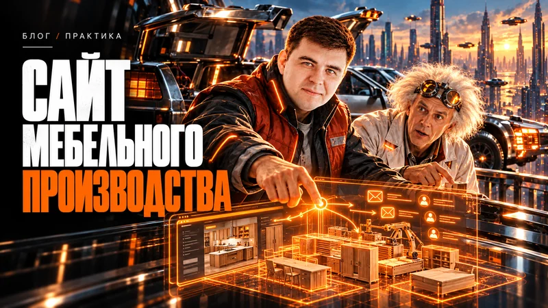 Сайт для создания мебели