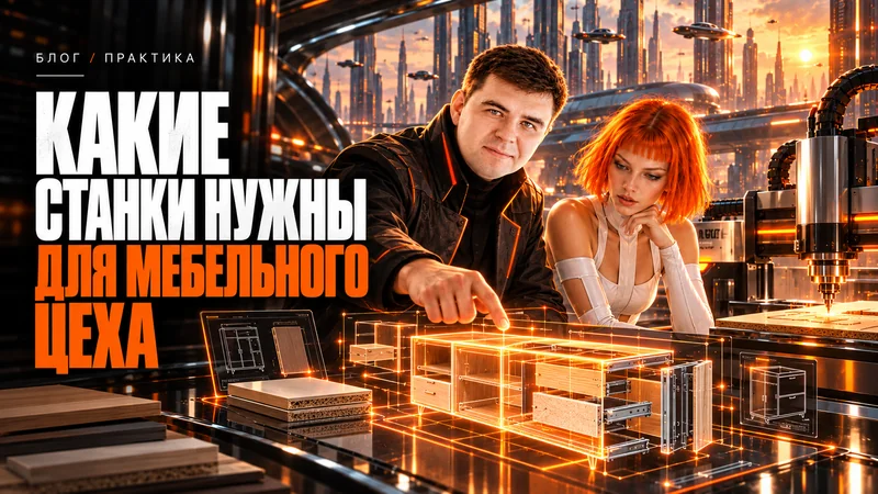 Какие станки нужны для мебельного цеха: с чего начать
