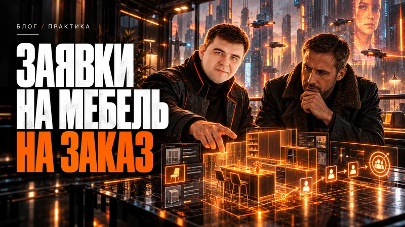 Как получать заявки на мебель на заказ каждый день