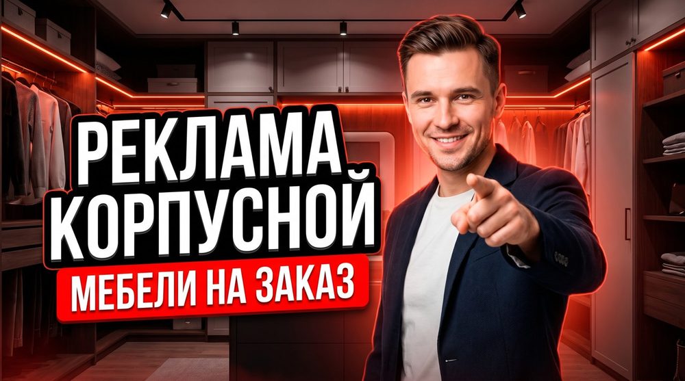 Как настроить рекламу корпусной мебели на заказ: ошибки и рабочие практики