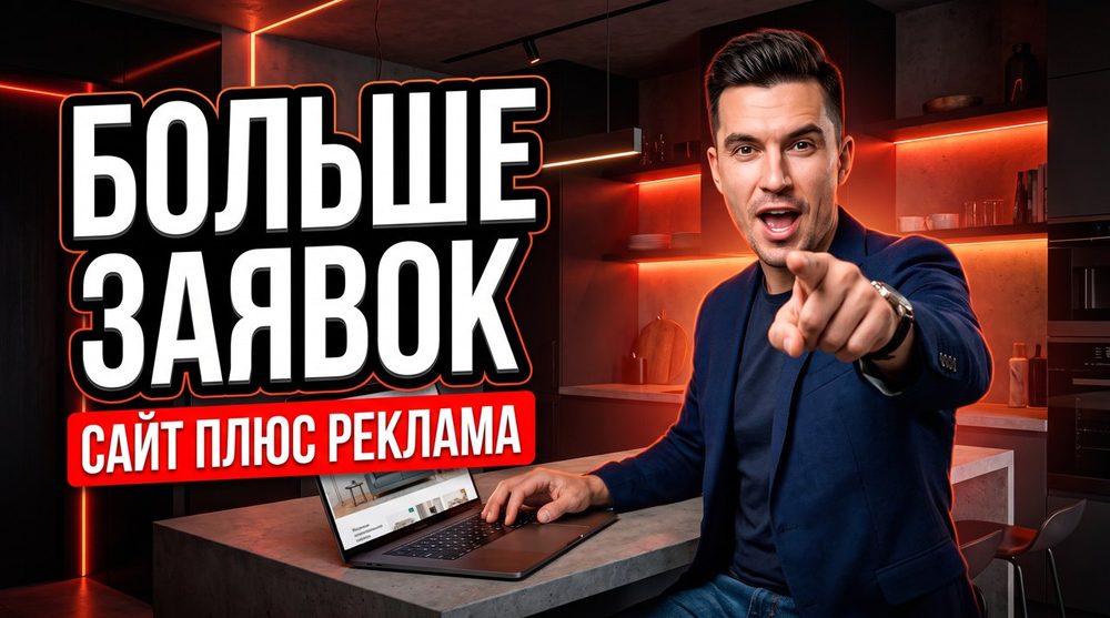 Как увеличить поток заявок на мебель на заказ: сайт и реклама в связке