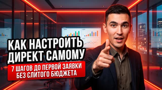 Как настроить Яндекс Директ самому: 7 шагов до первой заявки без слитого бюджета