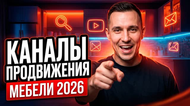 Какие каналы продвижения работают для мебельного бизнеса в 2026: Директ, Авито, VK, SEO