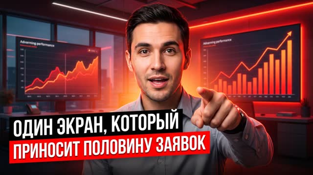 Один экран, который приносит половину заявок: как оформить первый экран сайта для услугового бизнеса